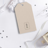 Luxe Gouden Bloem Motief Monogram Hartelijk Dank T Cadeaulabel