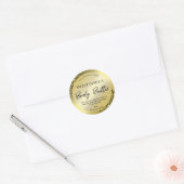 Luxe gouden body boter etiketten (Envelop)