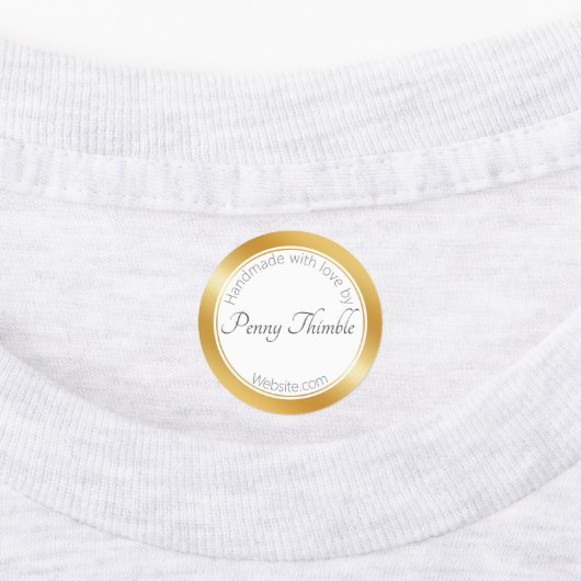 luxe Gouden Effect Labels (Aangebracht)