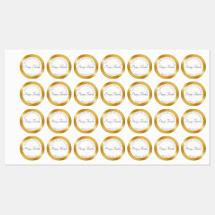 luxe Gouden Effect Labels