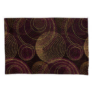 Luxe gouden geometrische print kussensloop
