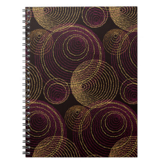 Luxe gouden geometrische print notitieboek