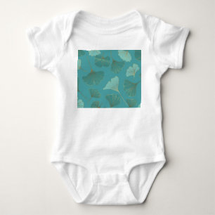 Luxe gouden Ginkgo, behang. Romper