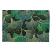 Luxe gouden Ginkgo,  kunst. Kussensloop (Achterkant)