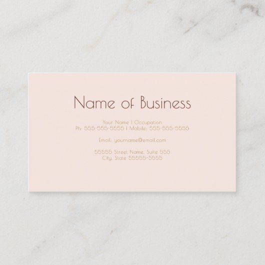 Luxe Gouden Glitter Romantisch Roze Bokeh Visitekaartje (Achterkant)