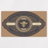 luxe  gouden honingpot labels (Design 2)