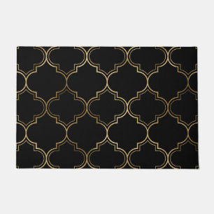 Luxe Gouden Islamitische Geometrische Patroon Moti Deurmat