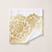 Luxe gouden kant bad handdoek (Wasdoekje)