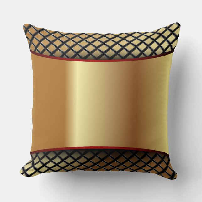 Luxe gouden kussen (Voorkant)