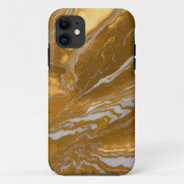 Luxe Gouden Marmeren iPhone/iPad Case