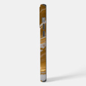 Luxe Gouden Marmeren iPhone/iPad Case iPhone Hoesje (Linkerkant)