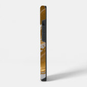 Luxe Gouden Marmeren iPhone/iPad Case iPhone Hoesje (Linkerkant)
