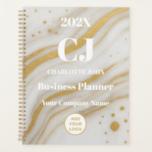 Luxe Gouden Marmeren Persoonlijke 2026 Planner