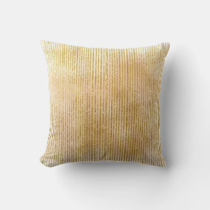Luxe gouden strepen, modern, elegant kussen