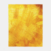 Luxe gouden textuur, abstracte achtergrond. fleece deken (Voorkant)