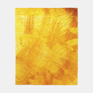 Luxe gouden textuur, abstracte achtergrond. fleece deken