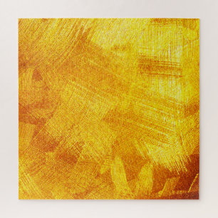 Luxe gouden textuur, abstracte achtergrond. legpuzzel