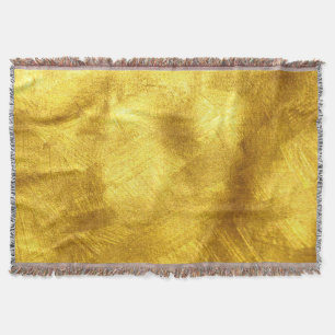 Luxe gouden textuur ontwerp deken