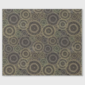 Luxe goudflessenpapier cadeaupapier (Vlak)