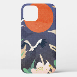 Luxe goudkleur als oosterse achtergrond. Chinees e iPhone 12 Hoesje