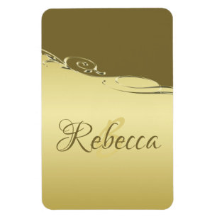 Luxe goudmetalen decoratie op militair goud magneet