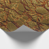 Luxe goudtextuur. cadeaupapier (Hoek)