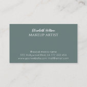 Luxe goudvlinders logo visitekaartje (Achterkant)