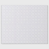 Luxe, grijs kerstpapier cadeaupapier (Vlak)