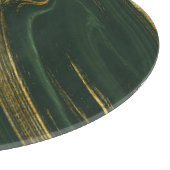 Luxe groene Onyx: gouden marmer. Snijplank (Hoek)