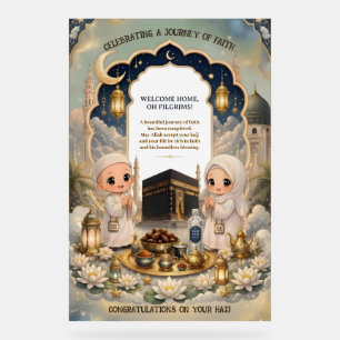 Luxe Hajj Mabroor leuk Acryl Bord