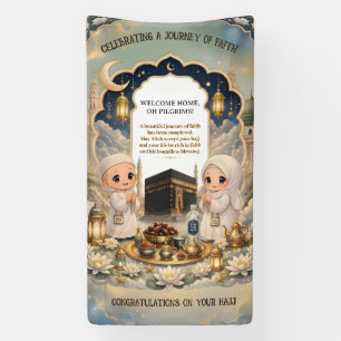 Luxe Hajj Mabroor leuk Spandoek