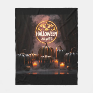 Luxe Halloween fleece deken 2025 🎃🖤