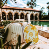 Luxe Imperial Monogrammed Gouden Palm Tree Pickleball Paddle