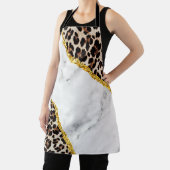 Luxe interieur Marble Stone Glitter Schort (Insitu)