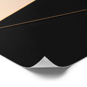 Luxe Interieur Ontwerp Moderne Abstracte Poster (Hoek)