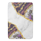 Luxe interne marmer Stone Glitter Beach Badmat (Voorkant Verticaal)