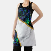 Luxe interne marmer Stone Glitter Beach Schort (Insitu)