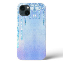 Luxe iPhone koele pastel glans ontwerp hoes