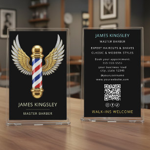 Luxe Kapper Paal Kapsel Professionele Kapper Salon Flyer