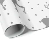 Luxe kerstpatroon cadeaupapier (Rol Hoek)