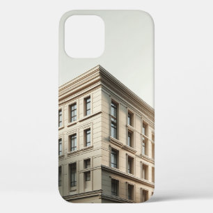 Luxe Klassieke Architectuur Gevel - Elegante Min iPhone 12 Hoesje