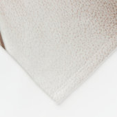 Luxe klassieke lederen textuur, oude roos kleur fleece deken (Hoek)