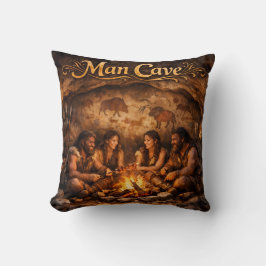 Luxe kleine man cave kussen/uniek ontwerp kussen
