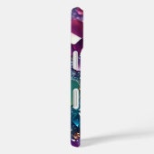 Luxe Kleurrijke Glitter iPhone case (Achterkant / Rechts)