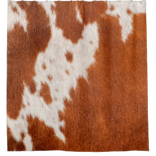 Luxe Koeienhuid Animal Skin PrintThrow Pillow Douchegordijn