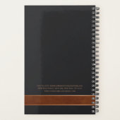 Luxe Koper & Leiste Advocaat Weekplanner Planner (Achterkant)