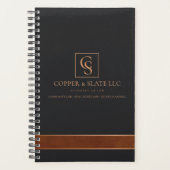 Luxe Koper & Leiste Advocaat Weekplanner Planner (Voorkant)