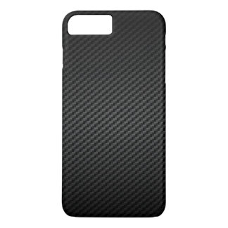 Luxe, krachtig koolstofvezel Textielpatroon iPhone 8 Plus / 7 Plus Hoesje