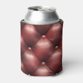 Luxe lederen bank bekleding blikjeskoeler (Blikje Voorkant)