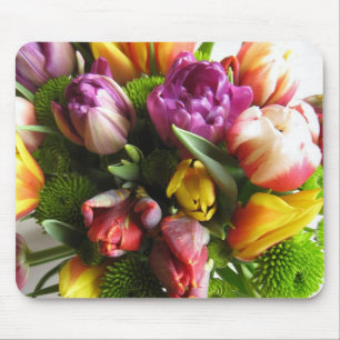 Luxe lentetulpen Boeket Mousepad Muismat